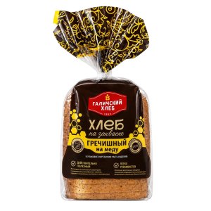 Упаковка хлеба Гречишный на меду