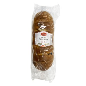Упаковка рулета с изюмом